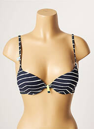 Soutien-gorge haut soutien-gorge push-up haut soutien-gorge push-up bleu CHERRY BEACH femme