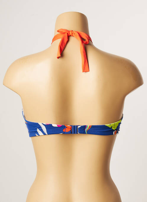 Haut de maillot de bain bleu CHERRY BEACH pour femme