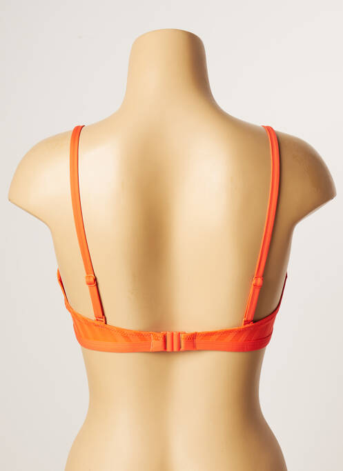 Haut de maillot de bain orange CHERRY BEACH femme