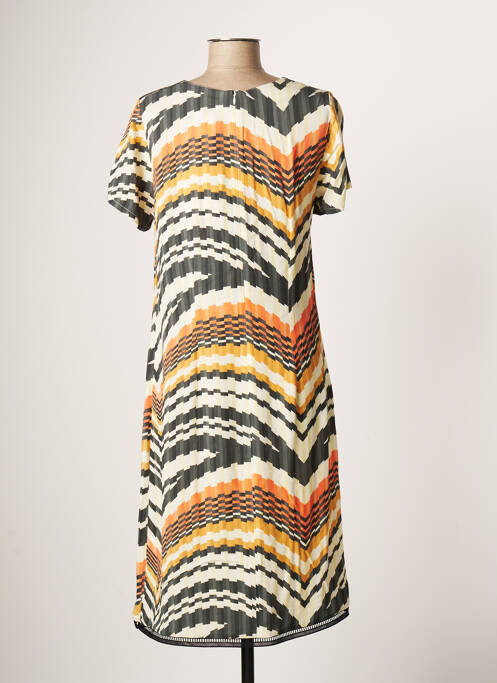 Robe mi-longue gris MERI & ESCA pour femme