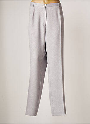 Pantalon droit gris SOMMERMANN pour femme