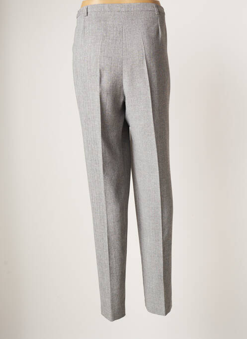 Pantalon droit gris FRANCE RIVOIRE pour femme