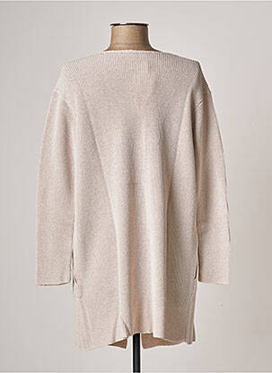 Gilet manches longues stretch gris POLES femme