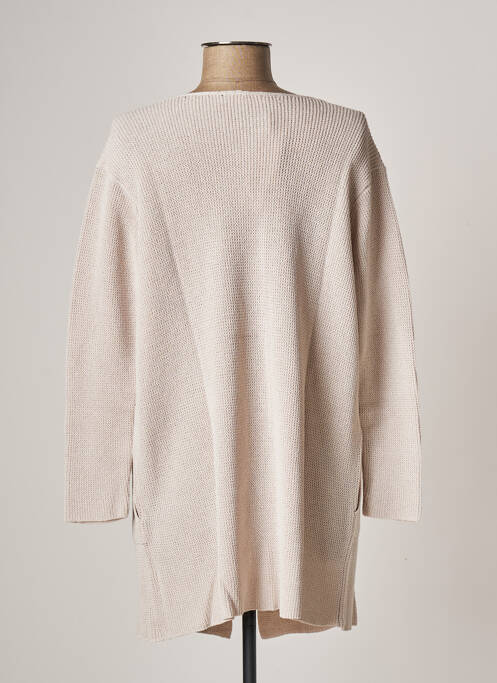 Gilet manches longues gris POLES pour femme