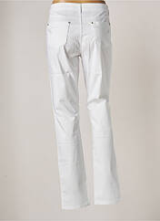 Jeans coupe slim blanc YOULINE pour femme seconde vue