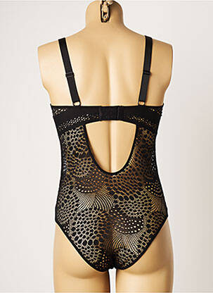 Body lingerie stretch noir IMPLICITE femme