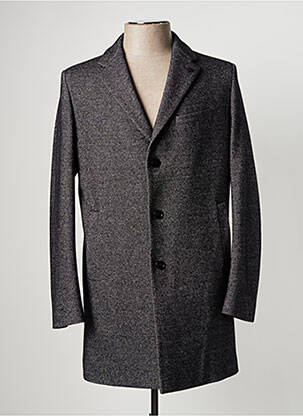 Manteau long gris STRELLSON pour homme