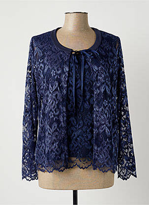 Twin-set bleu EUGEN KLEIN pour femme