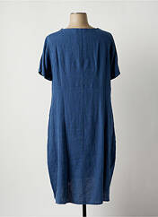 Robe mi-longue bleu ELENA MIRO pour femme seconde vue