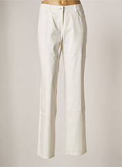 Pantalon droit blanc SAMOON pour femme seconde vue