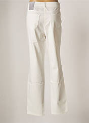 Pantalon droit blanc SAMOON pour femme seconde vue