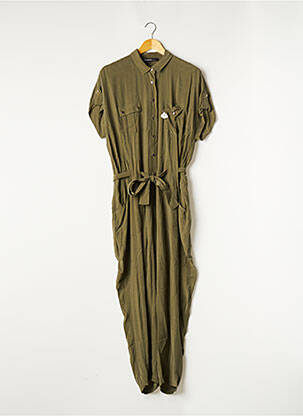 Combi-pantalon vert ANAKE pour femme