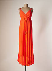 Robe longue orange EVA KAYAN pour femme seconde vue