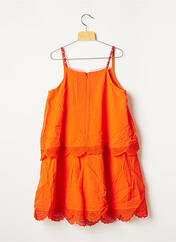 Robe mi-longue orange CATIMINI pour fille seconde vue