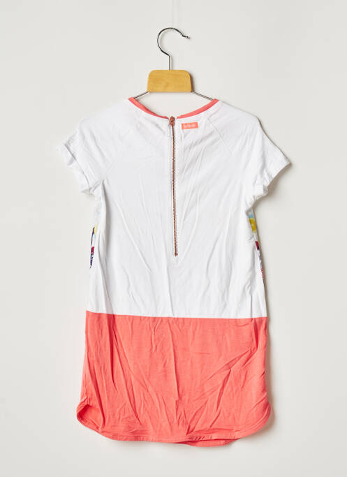 Robe mi-longue rose CATIMINI fille