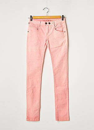 Pantalon slim stretch taille ajustable rose CHIPIE fille