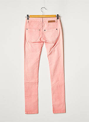 Pantalon slim stretch taille ajustable rose CHIPIE fille