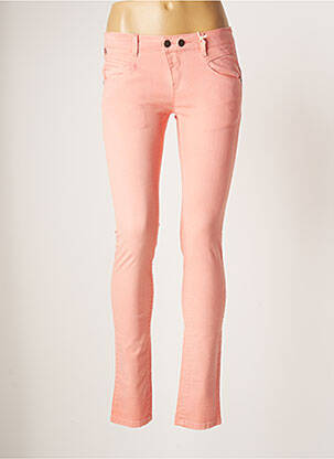Pantalon slim stretch taille ajustable rose CHIPIE fille