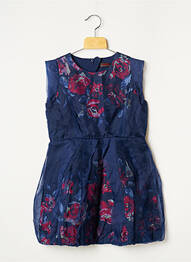 Robe mi-longue sans manche sans manche bleu CATIMINI fille