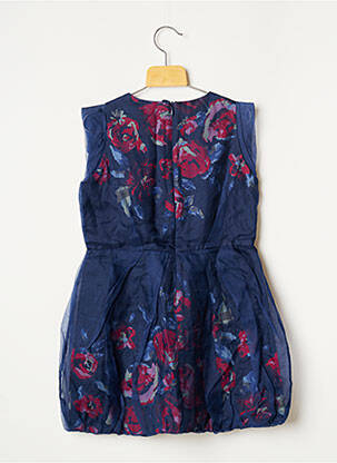 Robe mi-longue sans manche sans manche bleu CATIMINI fille
