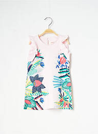 Robe mi-longue sans manche sans manche rose CATIMINI fille