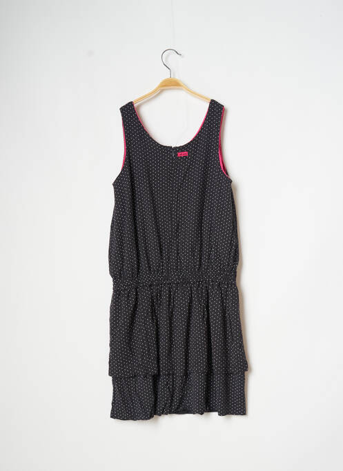 Robe mi-longue noir CATIMINI fille