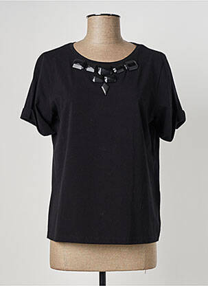 T-shirt noir NINATI pour femme