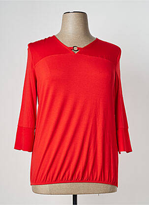 T-shirt rouge BETTY BARCLAY pour femme