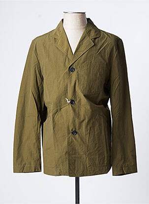 Veste casual col tailleur vert KESTIN femme