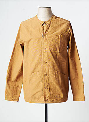 Veste casual fermeture boutonnée sur le devant beige KESTIN homme