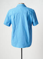 Chemise manches courtes bleu CASTART pour homme seconde vue