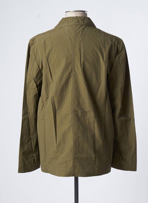 Veste casual col tailleur vert KESTIN femme