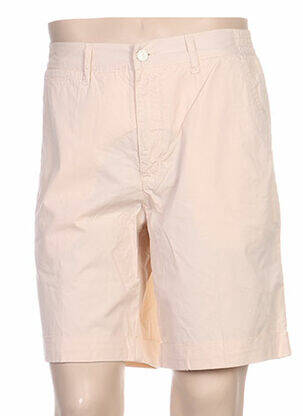 Bermuda taille élastique beige NEW MAN homme
