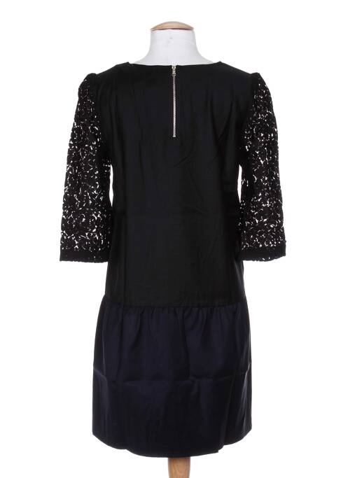 Robe mi-longue noir COLEEN BOW pour femme