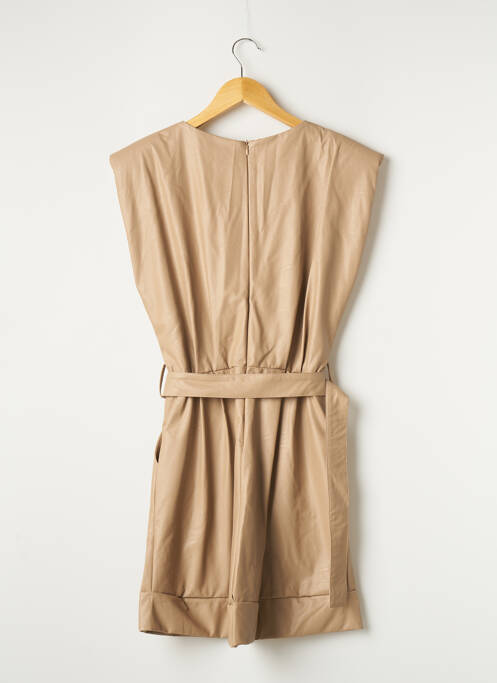 Combishort sans manche sans manche beige RINASCIMENTO femme