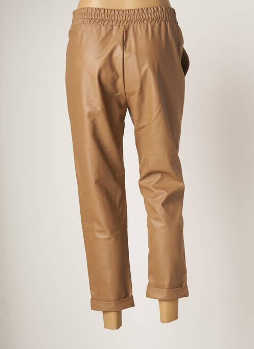 Pantalon 7/8 beige RINASCIMENTO pour femme