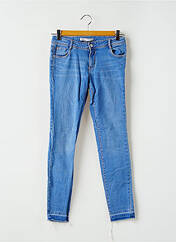Jeans coupe slim bleu ZARA pour femme seconde vue