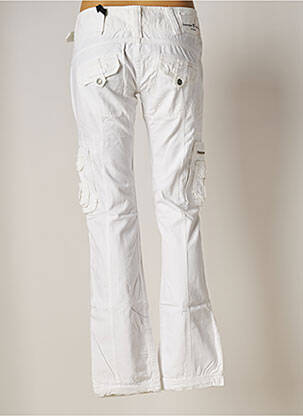 Pantalon cargo coupe droite taille basse beige FREEMAN T.PORTER femme