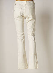 Pantalon droit beige NATIONAL LIBERTY pour femme seconde vue