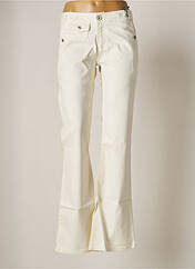 Pantalon flare beige NATIONAL LIBERTY pour femme seconde vue