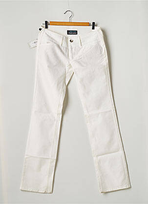 Jeans coupe droite stretch taille normale blanc FREEMAN T.PORTER femme