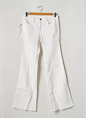Jeans bootcut blanc LORD RICHARDS pour femme