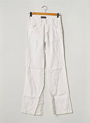 Pantalon droit blanc FREEMAN T.PORTER pour femme seconde vue