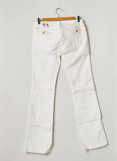 Jeans coupe droite blanc FREEMAN T.PORTER pour femme