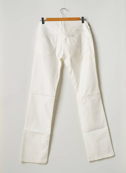 Jeans coupe droite blanc FREEMAN T.PORTER femme