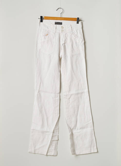 Pantalon droit blanc FREEMAN T.PORTER pour femme