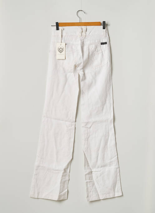 Pantalon droit blanc FREEMAN T.PORTER pour femme