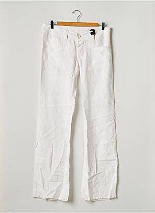 Pantalon droit blanc FREEMAN T.PORTER pour femme