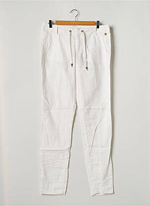 Pantalon droit blanc FREEMAN T.PORTER pour femme