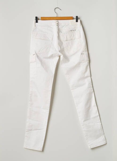 Pantalon cargo blanc FREEMAN T.PORTER pour femme